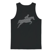 Ride Horses Horse Lovers Unisex Tank Top - Black – 1