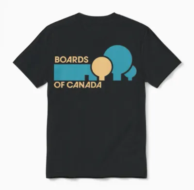 Boards of Canada Retro Unisex T-Shirt - Black