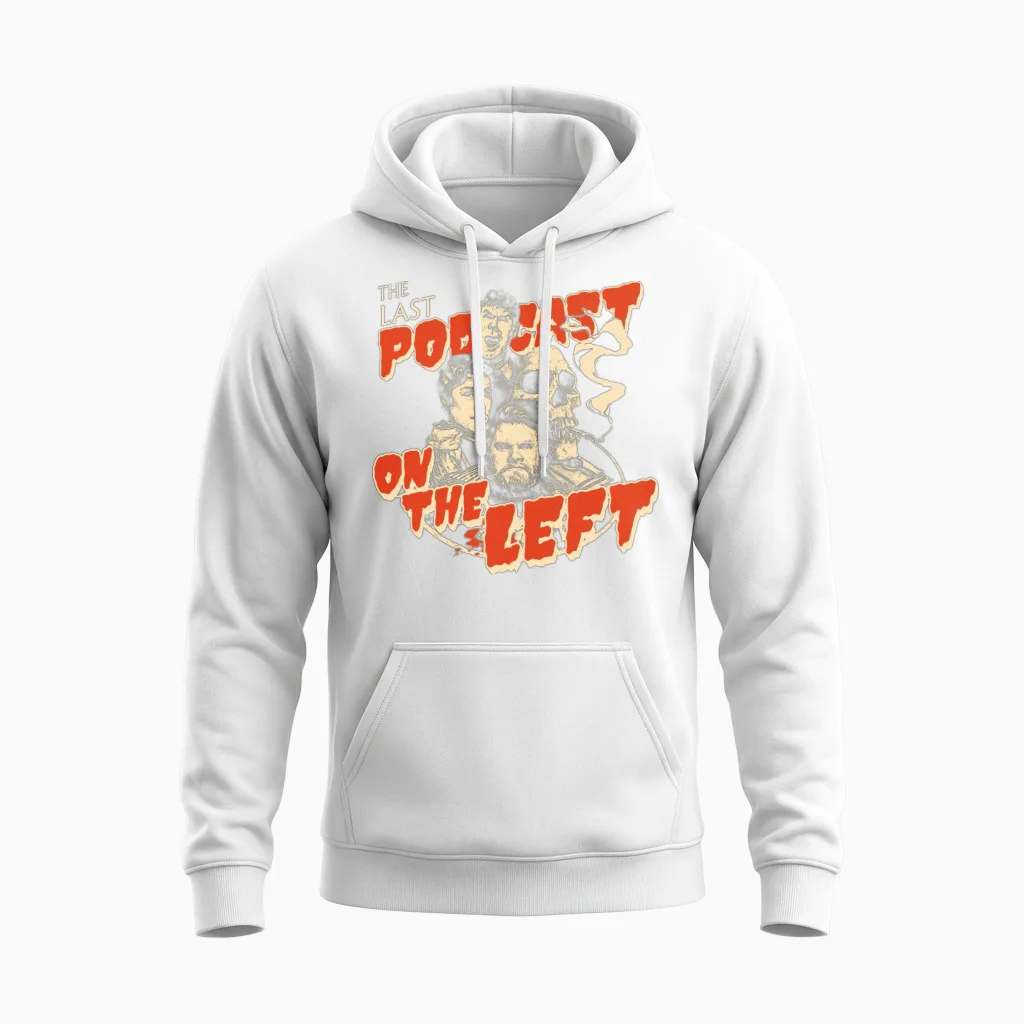 Tutul the Last Podcast on the Left 2018 2019 Unisex Hoodie in White