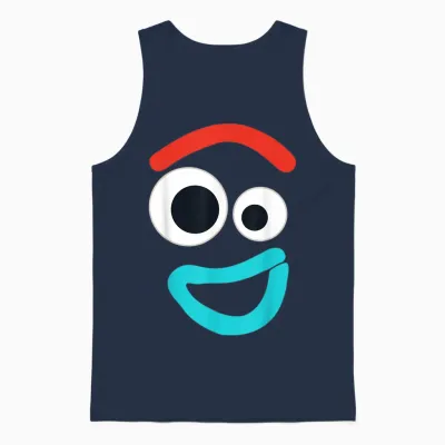 Disney and Pixar Toy Story 4 Forky Smiling Costume Unisex Tank Top - Navy