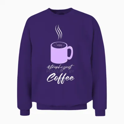 Astrophysics Funny Astrophysicist Unisex Sweatshirt - Purple