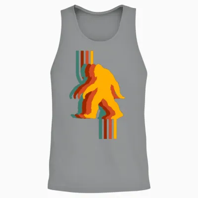 Bigfoot Retro Vintage Essential3 Unisex Tank Top - Sport Grey