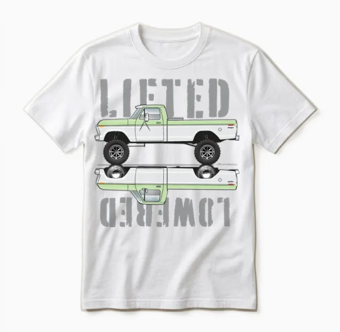 351 V8 Winter Green Unisex T-Shirt in White