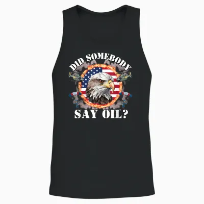 Hat Jemand öl Gesagt? Danke Usa Meme Ironisch Humorvolles Amerika Unisex Tank Top - Black