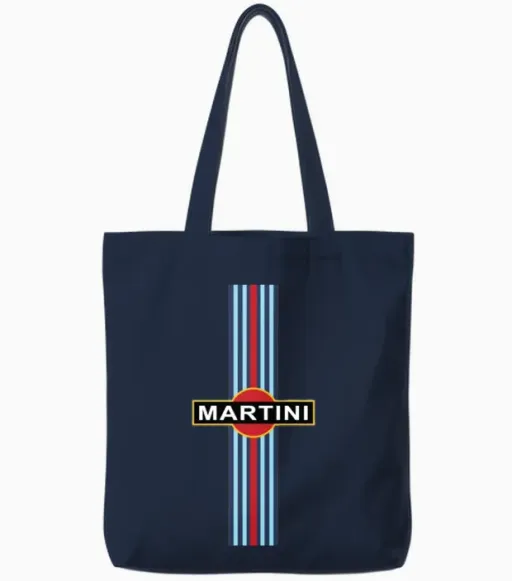 Funny Tote Bags in Navy