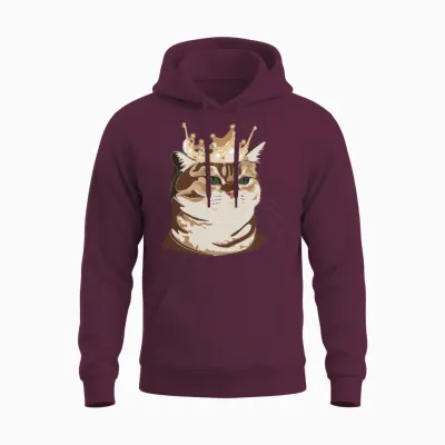 Funny Pictures Unisex Hoodie - Maroon