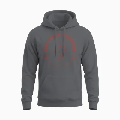 Funny Pizza Unisex Hoodie - Charcoal