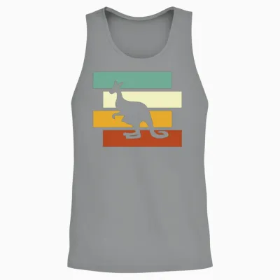 Kangaroo Retro Unisex Tank Top - Sport Grey