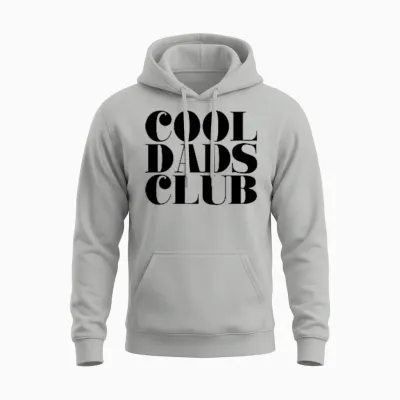 Cool Dads Club (vaterliebe Statement) (rückendruck) Unisex Hoodie - Ash