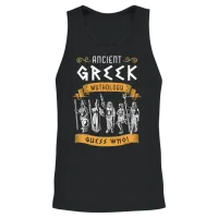 Greek Mythology Ancient Greek Mythology History Unisex Tank Top - Black – 2