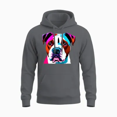 Dog Chien Unisex Hoodie - Charcoal