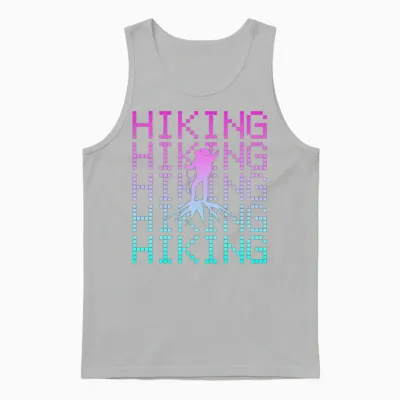 Hiking Unisex Tank Top - Ash