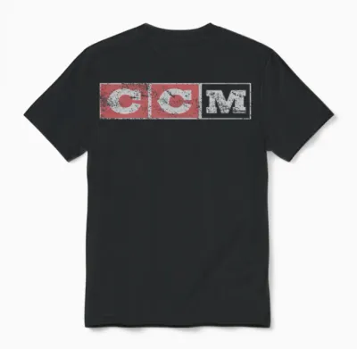 Ccm Logo Essential Unisex T-Shirt - Black