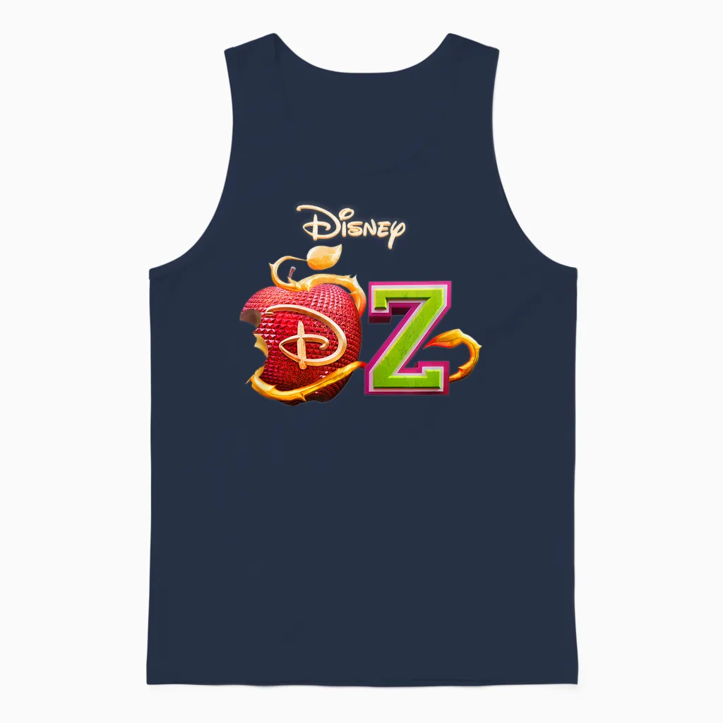 Descendants/zombies: Worlds Collide Tour Logo Unisex Tank Top in Navy