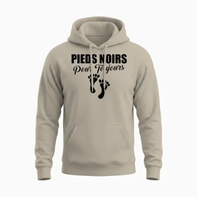 Gift Idea Original Grandpa Granny Black Feet T-Shirt, White, S Unisex Hoodie - Sand