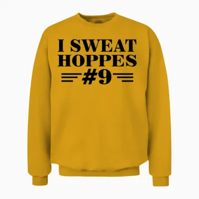 I Sweat Hoppes #9 Unisex Sweatshirt - Gold