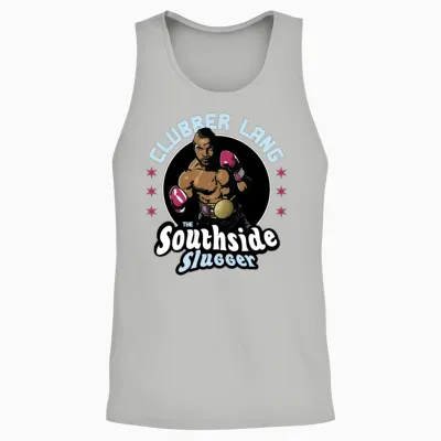 Clubber Lang Southside Slugger Unisex Tank Top - Ash