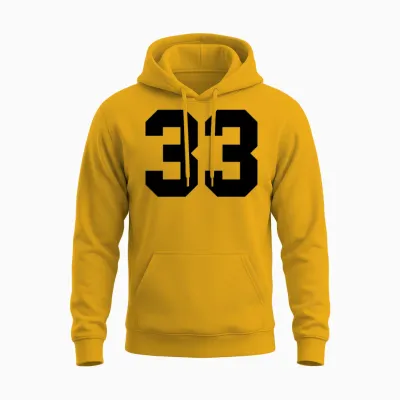 33 Unisex Hoodie - Gold