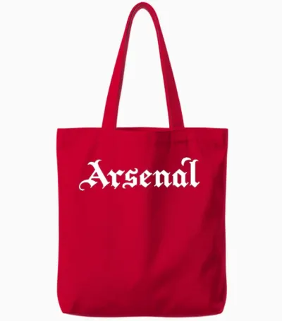 Arsenal Tote Bags - Red