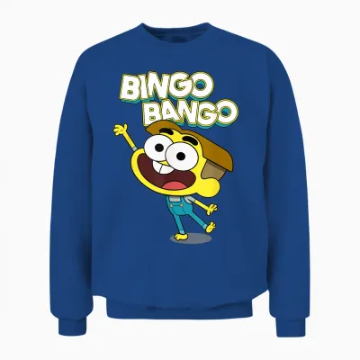 Disney Channel Big City Greens Cricket Bingo Bango Unisex Sweatshirt - Royal