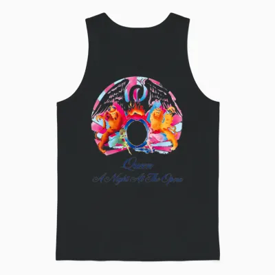 Queen Official an Evening in the Opera Unisex Tank Top - Black