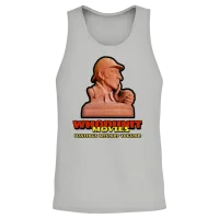Whodunit Movies- Hastings Mystery Theater Unisex Tank Top - Ash – 2