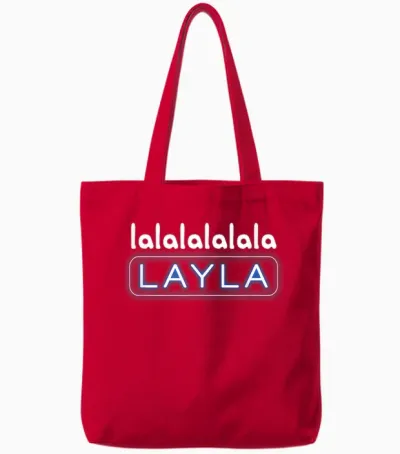 Lalalalalala Layla Jünger Geiler Malle Jga Party Layla Malle Tote Bags - Red