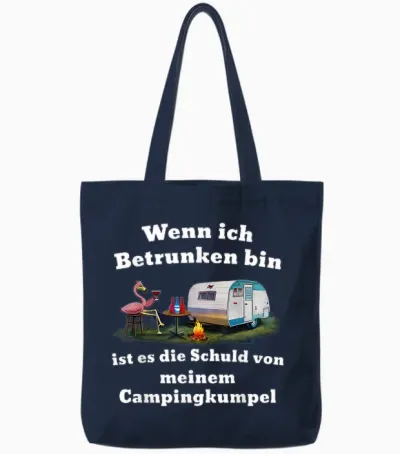 Wenn Ich Betrunken Bin Ist Es Die Schuld Von Meinem Tote Bags - Navy