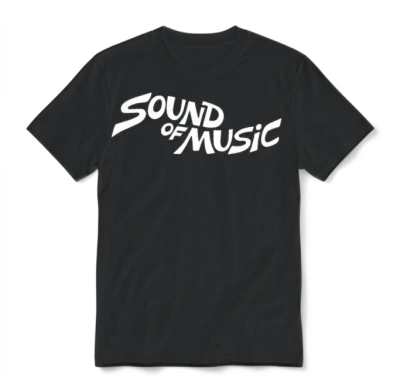 Sound of Music Unisex T-Shirt - Black