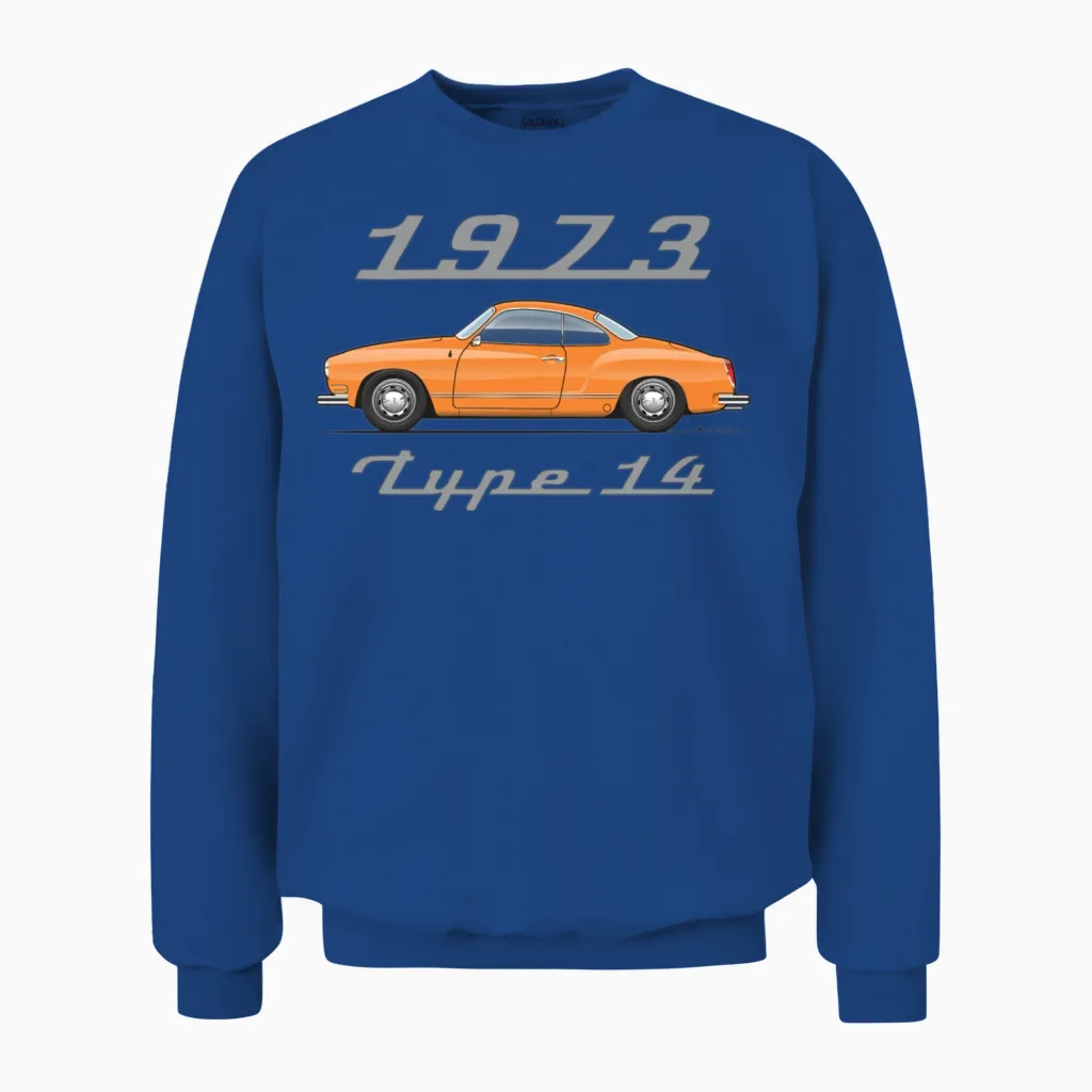 1973 Amber Unisex Sweatshirt in Royal