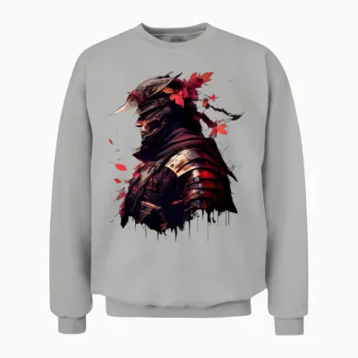 Samouraï Unisex Sweatshirt - Ash