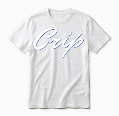 Crip Unisex T-Shirt - White