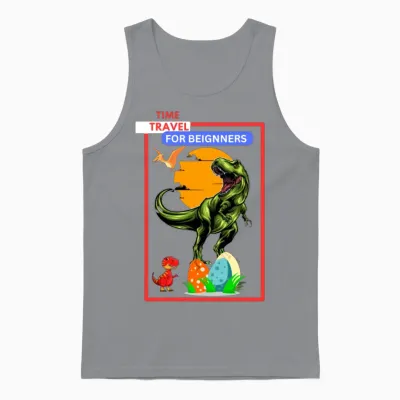 Time Travel for Beginners 2023 Unisex Tank Top - Sport Grey