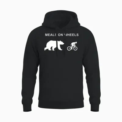 Meals on Wheels Unisex Hoodie - Black