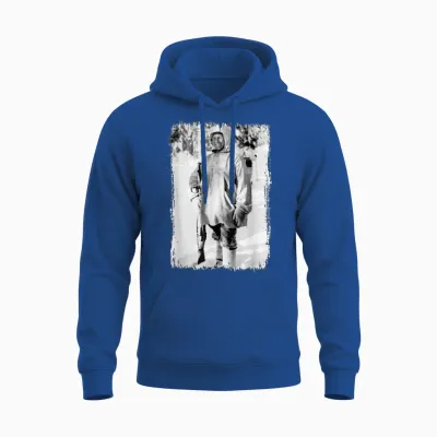 Simo Häyhä, the White Death, Famous Finnish Sniper Unisex Hoodie - Royal