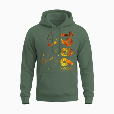 40e Anniversaire Homme Moto Motard Biker 1986 Unisex Hoodie - Military Green