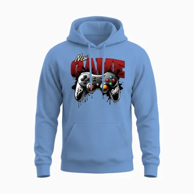 'new Game' Gaming Gd Unisex Hoodie - Carolina Blue