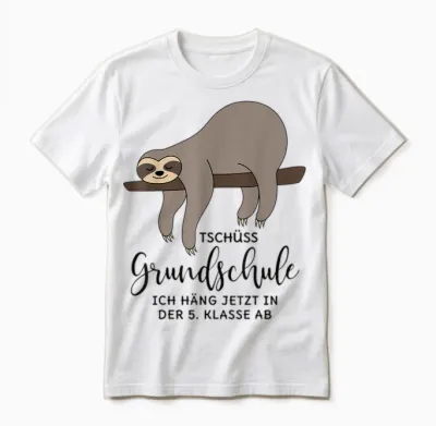 5. Klasse Realschule Gymnasium / Grundschule Abschluss 2026 Unisex T-Shirt - White