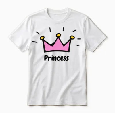 Princess Unisex T-Shirt - White