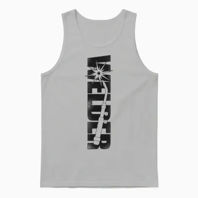 Welder Welding Vintage Welder Unisex Tank Top - Ash
