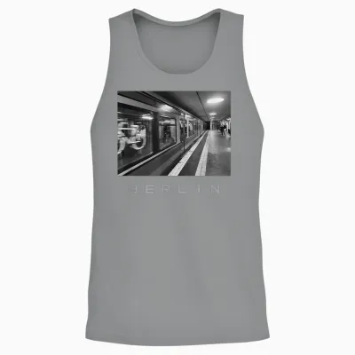 Berlin Souvenir Foto S-Bahn Unisex Tank Top - Sport Grey