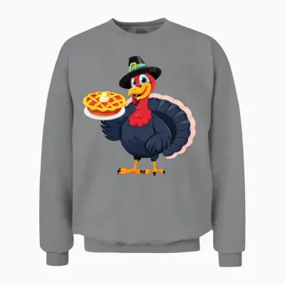 Funny Duck Unisex Sweatshirt - Sport Grey