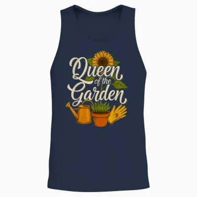Gardener Gardening Plant Lover Women Garden Nature Unisex Tank Top - Navy