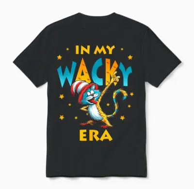 Wacky Outfit | in My Wacky Era for Men, Women And Unisex T-Shirt - Black