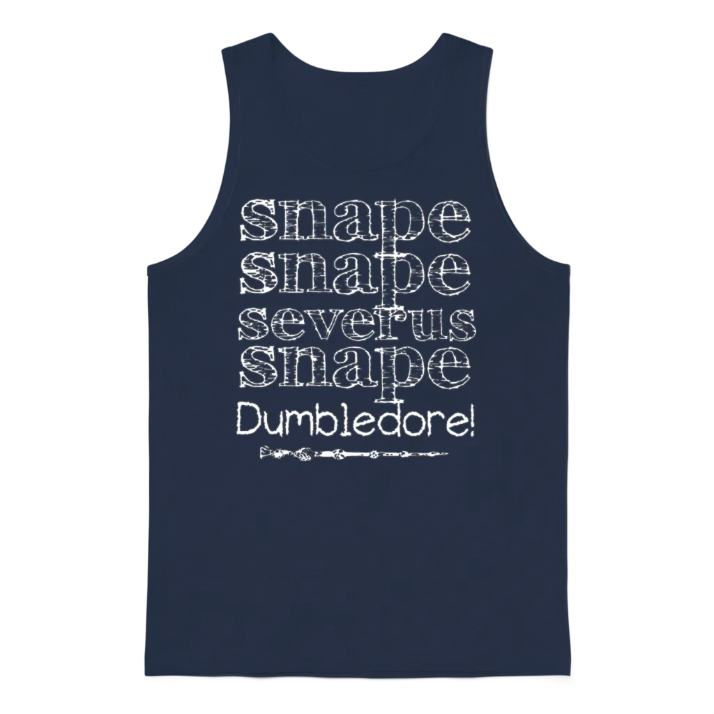 Snape Snape Severus Snape Dumnledore Son Unisex Tank Top - Navy