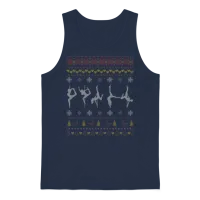 Pole Dance Ugly Unisex Tank Top - Navy – 1