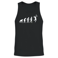 Volleyball - Volleyball Evolution Unisex Tank Top - Black – 2