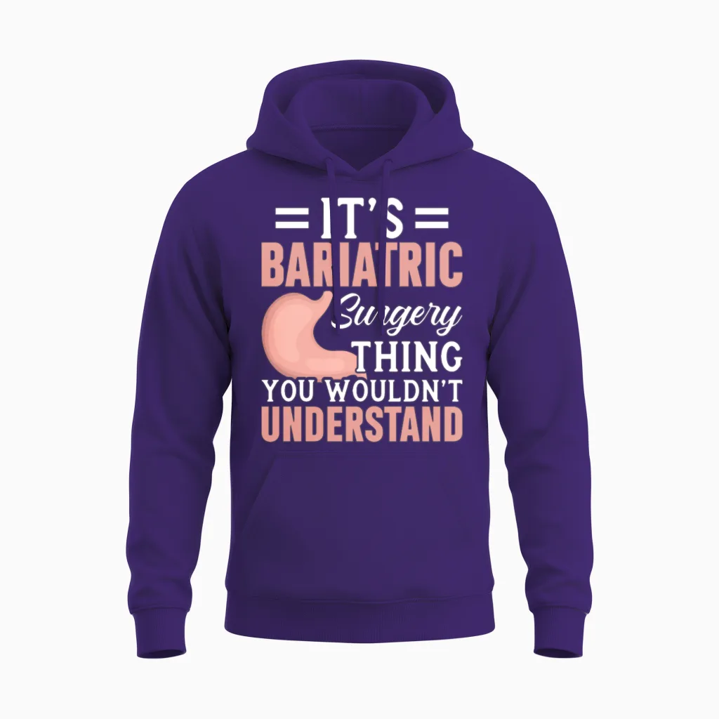 Funny Gastric Unisex Hoodie in Purple