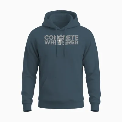 Funny Concrete Worker Construction Worker Gag Pun Unisex Hoodie - Dark Heather