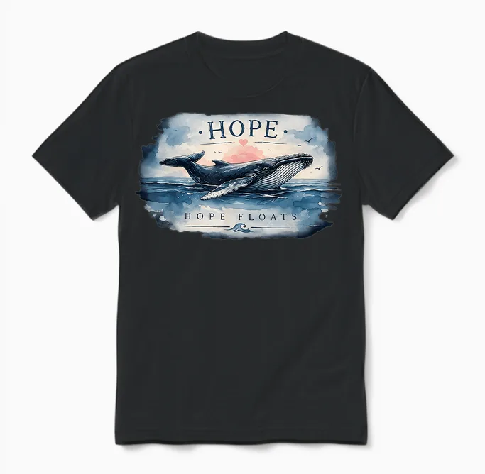 Timmy (hope) Der Buckelwal - Team Timmy Unisex T-Shirt in Black